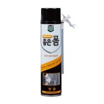 우레탄폼 폴리 우레탄 폼 골드 건타입 일회용 폼크리너 단열 방음, 01 일회용(국산)