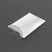 핌스토리 pvc 투명상자 반투명상자, 1개, 반달반투명