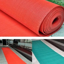 실외 야외 우천매트 물빠지는 고무 빗물매트 회색매트 고무카페트 diy, 그레이