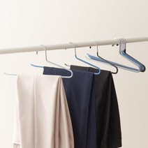 할메이드 논슬립 치마 바지걸이 신박한바지걸이행거정리옷걸이 20P, 그레이