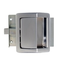 캠핑카 도어 실버 금속 손잡이 카라반 창고 외부 문 DIY 자작 설치, 1개