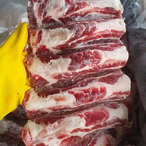 한송푸드 소등갈비 산적갈비 갈비탕용 백립 원육 2짝 3kg 소갈비 짝갈비 살코기가 많은 고급 소등갈비 백립 골프채 갈비, 1개