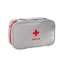 비상 가방 생존 키트 배낭 휴대용 빈 응급 처치 응급 가족 여행 위한 휴대용 도구 야외 자동차 응급 치료, 회색