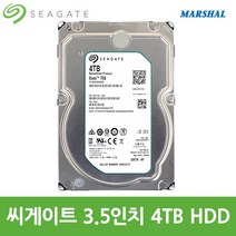 씨게이트 3.5인치 하드디스크 4TB 7200RPM 128MB HDD ST4000VX007
