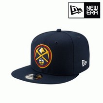뉴에라 NBA 덴버 너기츠 베이직 스냅백 모자 네이비 70450105