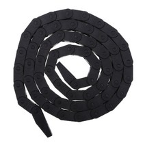 3D 프린터 도구용 엔드 커넥터가 있는 7 X 7mm 1000mm 케이블 드래그 체인, 설명, 블랙, 설명