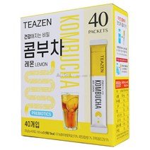 티젠 레몬콤부차 5g x 40스틱, 40개입