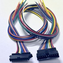 자동차 하네스 배선타입 10핀 커넥터 30cm