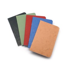 하이모리 클레르퐁텐 age bag 스태플제본 노트 줄지 A6 (73416), 상세설명 참조, 블루