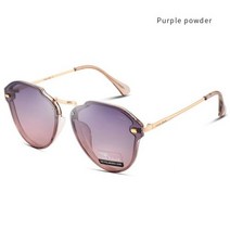 보잉 클립 폴리스 선글라스 신제품 여성 편광 운전 힙 스터 안경 패션