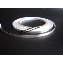 1x6mm 20 미터 전도성 직물 피복 테이프 은빛 평야 휴대용 퍼스널 컴퓨터 셀룰라 전화 케이블을위한 단 하나 접착제 emi 차폐
