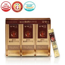 홍삼정 프리미엄 10ml x30포 홍삼정스틱 남녀노소 국내산 100% 6년근홍삼농축액 진세노사이드 면역력증진, 홍삼정 프리미엄10ml x30포