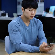 보스트핏 머슬핏 브이넥 니트 8color