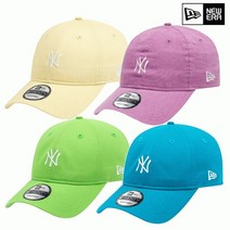 뉴에라 920 MLB 미니 로고 뉴욕 양키스 언스트럭쳐 볼캡 4종 13086393 6394 6395