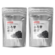 국산 검은콩 가루 600g(300g*2)번들 서리태 분말 검정콩, 4개, 300g