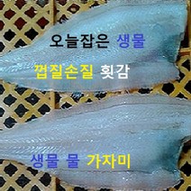 (쌍다리상회) 물가자미 껍질손질 세꼬시횟감 생물, 껍질손질횟감 물가자미 30마리 6-8인용 생물, 1개