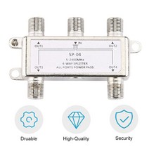 4 웨이 채널 위성/안테나/케이블 TV 분배기 5-2400MHz F