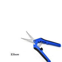 조경가위정원 가지 치기 가위 스테인레스 스틸 가지 치기 도구 손 Pruner 커터 포도 과일 따기 잡초 가정용, Elbow