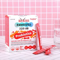 미스앤미즈 프로바이틱스 프락토올리고당 모유유래유산균 락토바실러스 플란타룸 퍼멘툼 로셀유산균 석류농축 건조효모 수용성 비타민 판토텐산 30포, 30포 X 2통