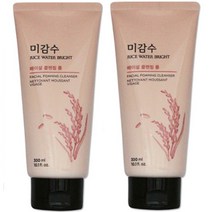 더페이스샵 미감수 브라이트 클렌징 폼 대용량 2개세트 (300ml+300ml)