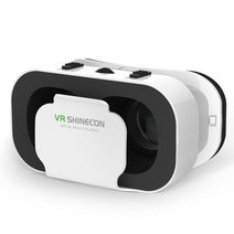for vr Shinecon g05a 3d vr 헤드셋 vr 가상 현실 4.7-6.0 인치 android ios 스마트 폰 3d 헤드셋 상자, 협력사, 하얀색