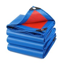 방수 천막 강한 방수 방수포 캠핑 그라운드시트 텐트, 2x8m, 푸른 색방수포