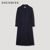 SHESMISS_02 [쉬즈미스]셔츠형 벨트 플레어 원피스_SWWOPM11050_DN
