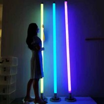 LED 무대 조명 이동식 나이트 클럽 폴 댄스, 백색광 포인트 댄스 스틱 대용량 배터리 길이 2m