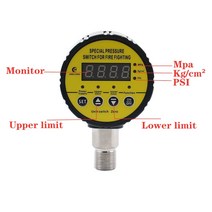 HC-Y810 12V DC 1MPA 유압 공기 압축기 디지털 스위치 M20 x 1.5 맞춤형, 04 thread G3-8, 16 0-40Mpa