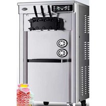 수제 아이스크림 기계 업소용 전자동 노점상 장비, 50L 대용량 + 3상 전기 + 고온 저항작동