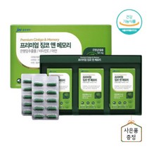 뇌 에 좋은 영양제 두뇌 건강 기억력 감퇴 인지력 개선 혈액순환 혈관 인지질 혈행개선 비타민E 아연 징코 은행잎 추출물 추천 식약처 인증, 징코영양제 1박스(3개), 1개