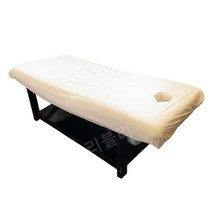 일회용 마사지 커버 침대 베드 시트 부직포 100매, 80x90x190 침대 가능  두꺼운재질