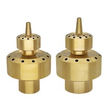 구리 분수 노즐 제트 연못 스프링쿨러 기능 용품 농업, 더블 레이어 1인치 내부 스레드