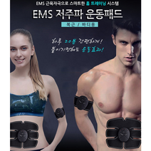 머레이 EMS 근육 저주파 복근 바디 운동 기구 패드 MK-EMS100 홈트레이닝