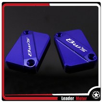 야마하 트리시티125 프론트 브레이크 오일 포트 커버, Blue logo BWS, 1개