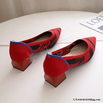 여성 니트 단화 펌프스 레오파드 로퍼 플랫슈즈 Flat Shoes 7R906