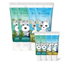 제니튼 닥터제니 주니어 치약 혼합 60g 4개 미니15gx4개, 본품4개 미니4개