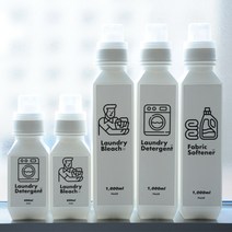 가루 액체 드럼용 일반용 세탁 세제 통 리필 소분통 용기(라벨추가) 500ml 1000ml, 02 1000ml 소분통, 01.소분통