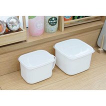 손잡이 사용편리 일본산 반찬통 밀폐용기 주방용품쇼핑몰, 대, 1개