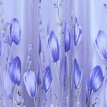 창문블라인드 우드블라인드 현대 얇은 명주 그물 커튼 거실 보라색 커튼 어린이 침실 문