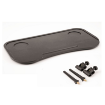 식사 독서 휠체어 테이블 식판 보조용품 휠체어식탁, H46 화이트