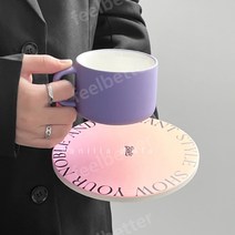 북유럽 머그잔 수입 도자기 빈티지 무광 머그컵 커피잔세트 믹스커피컵, I.에메랄드그린-싱글컵