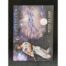 2016 MLB 탑스 인셉션 박병호 루키 오토 친필싸인 TOPPS INCEPTION PARK BYUNG-HO RC AUTO