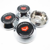 휠캡 VOSSEN 휠 센터 허브 캡 커버 4pcs 65mm 자동차 스타일링 엠 블 럼 배지 로고 림 스티커 액세서리, 02 B