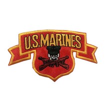 영화사 US 마린 자수와펜, 1개, 오렌지