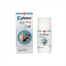 질켄 225mg 30캡슐 중형견 고양이 분리 불안 스트레스 완화