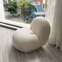카페소파 나뚜찌소파 미니멀 좁은거실 럭셔리 화이트 클라우드 캐시미어, A