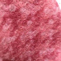 130cm x 45cm 다채로운 쉬폰 장미 자수 의류 소재 입체 배경 레이스 원단 린넨코튼원단, 45X130cm, 11 Colorful Red