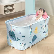 간이욕조 맞춤 원형 아크릴 독립형 목욕탕 박변욕조, 1.2m 씨월드+쿠션