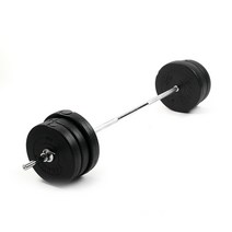 [라이프앤샵]바투스포츠 무게별 가정용 역기세트 = 역기봉(컬바) + 바벨 원판(14kg/16kg/20kg/25kg/30kg/40kg), 바벨 40G, 컬바 (6KG/1200mm)